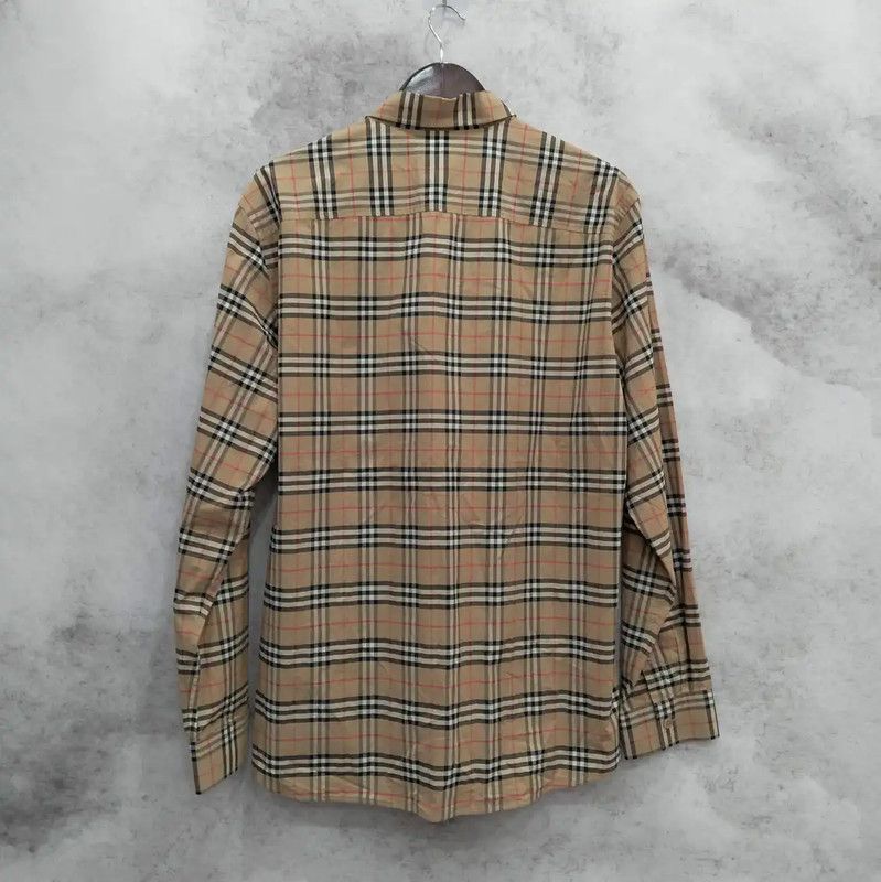 Burberry Burberry Men's Long Sleeve Cotton Shirt Size US XXL / EU 58 / 5 - 2 Thumbnail