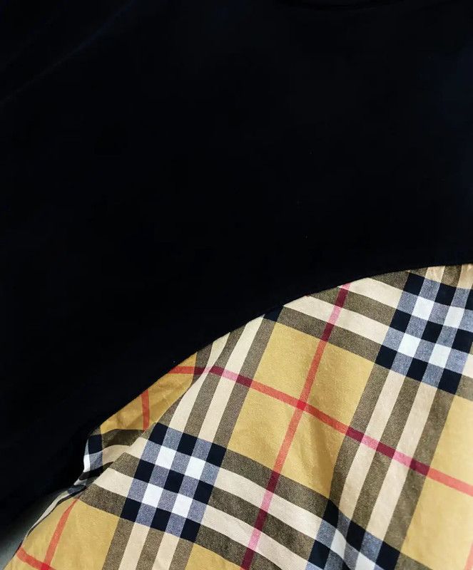 Burberry Burberry Black Cotton T-Shirt for Men Size US M / EU 48-50 / 2 - 2 Thumbnail