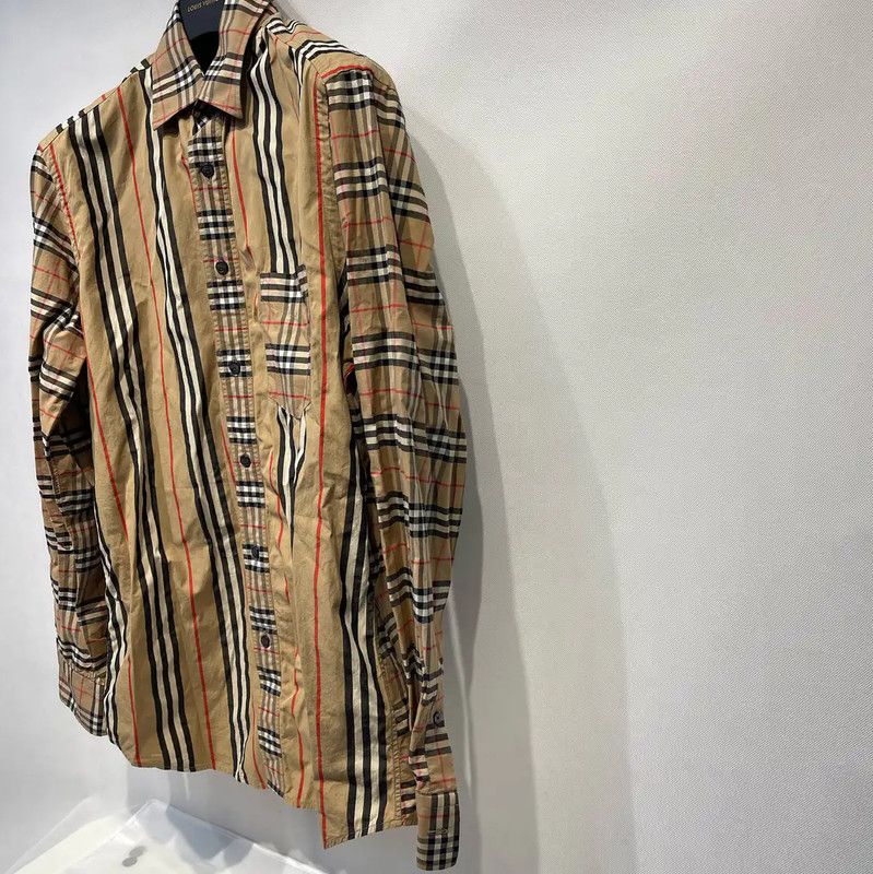 Burberry Burberry Multi-Color Long Sleeve Shirt Size US M / EU 48-50 / 2 - 3 Thumbnail