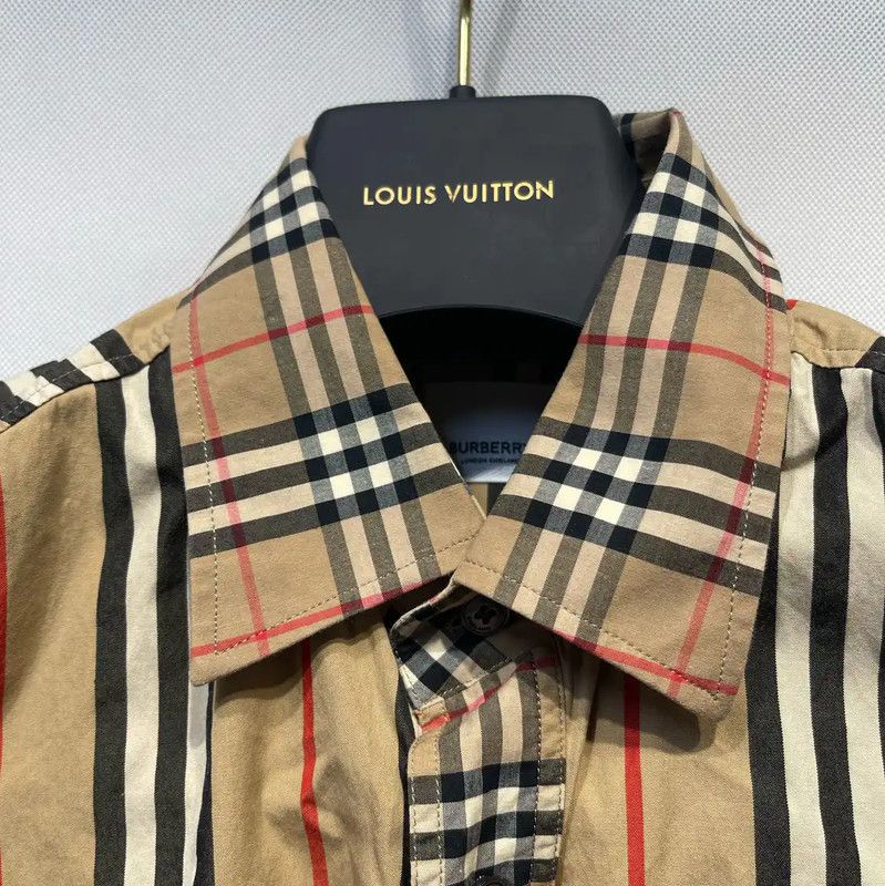 Burberry Burberry Multi-Color Long Sleeve Shirt Size US M / EU 48-50 / 2 - 5 Thumbnail