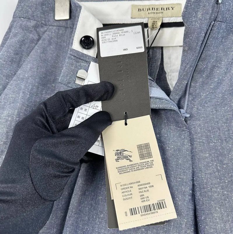 Burberry Burberry Gray Cashmere Men's Casual Pants Size US 31 - 4 Thumbnail
