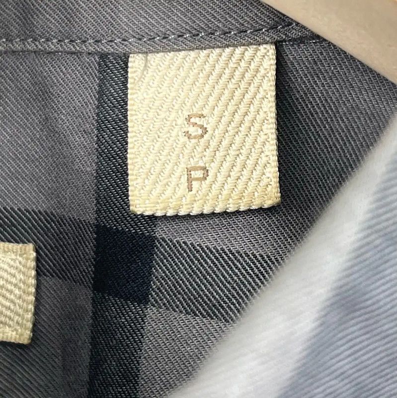 Burberry Burberry Gray Cotton Men's Shirt Size S Size US S / EU 44-46 / 1 - 4 Thumbnail