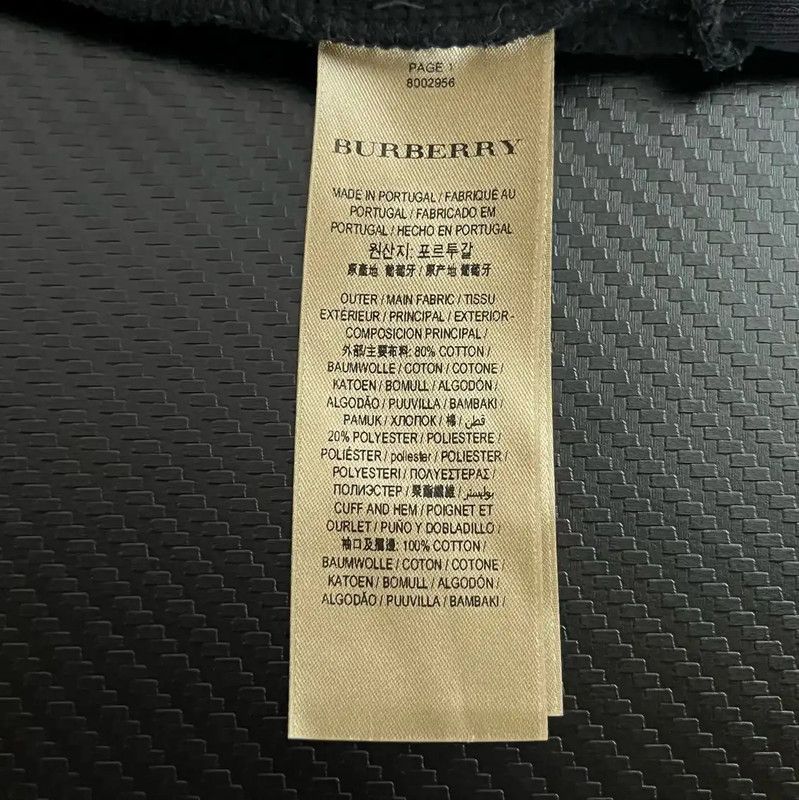 Burberry Burberry Black Cotton Men's Hoodie Size US M / EU 48-50 / 2 - 5 Thumbnail