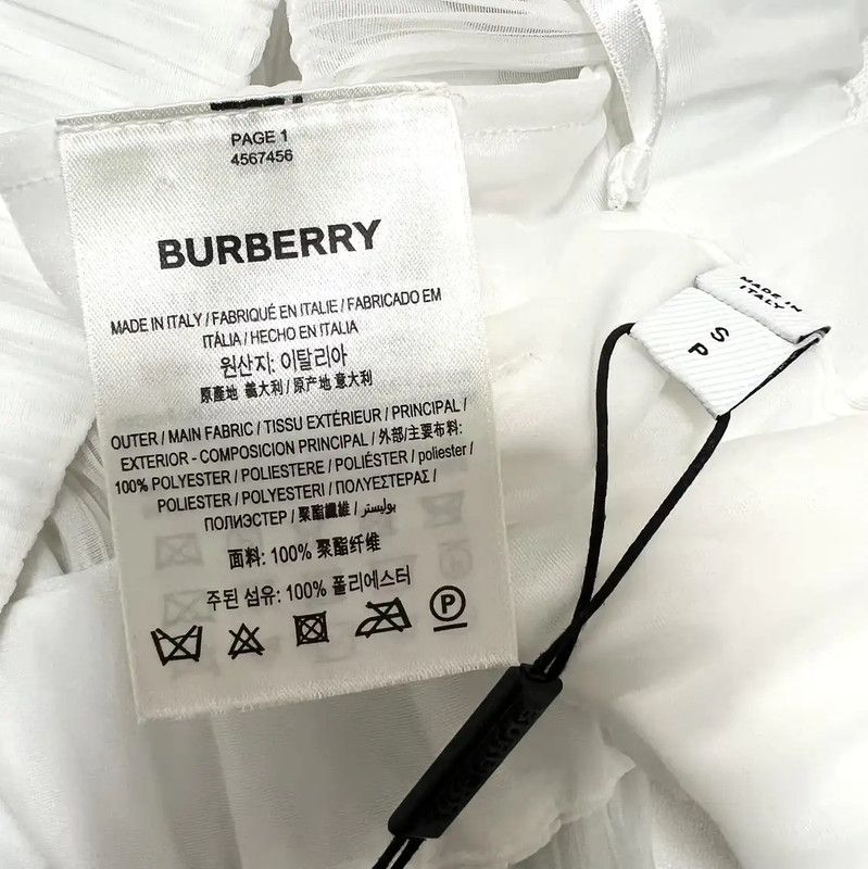 Burberry Burberry Summer White Printed Men's Shorts Size US 26 / EU 42 - 6 Thumbnail