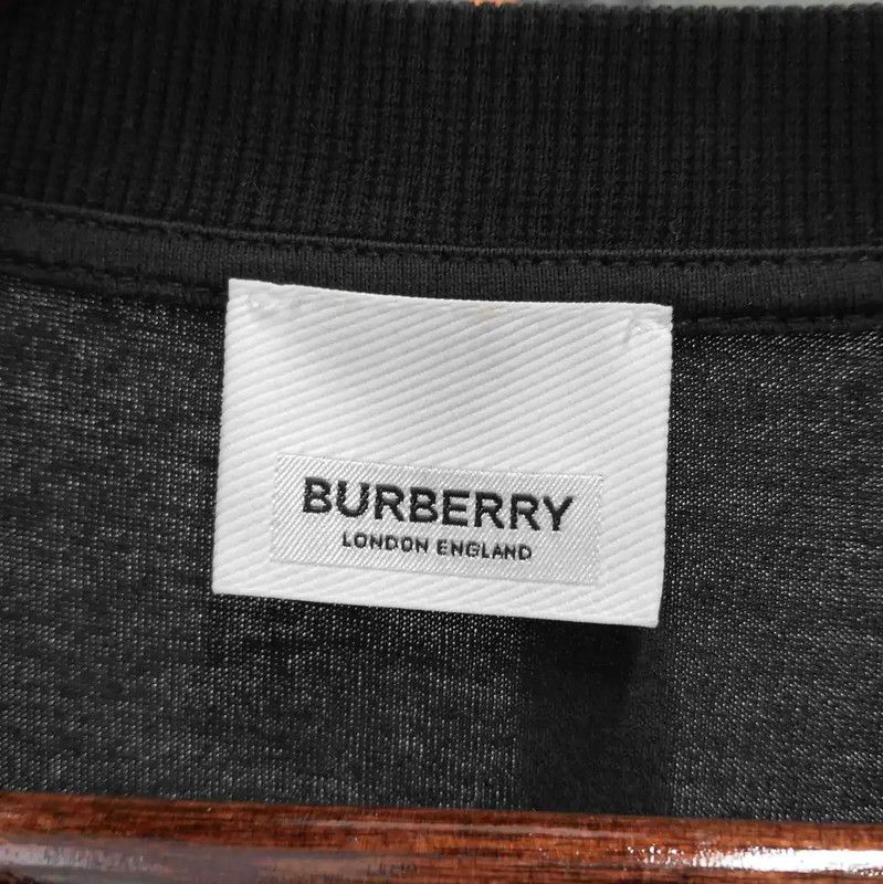 Burberry Burberry Black Cotton Short Sleeve T-Shirt Size US XS / EU 42 / 0 - 3 Thumbnail