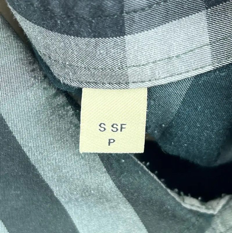 Burberry Burberry Green Cotton Men's Shirt Size US S / EU 44-46 / 1 - 4 Thumbnail