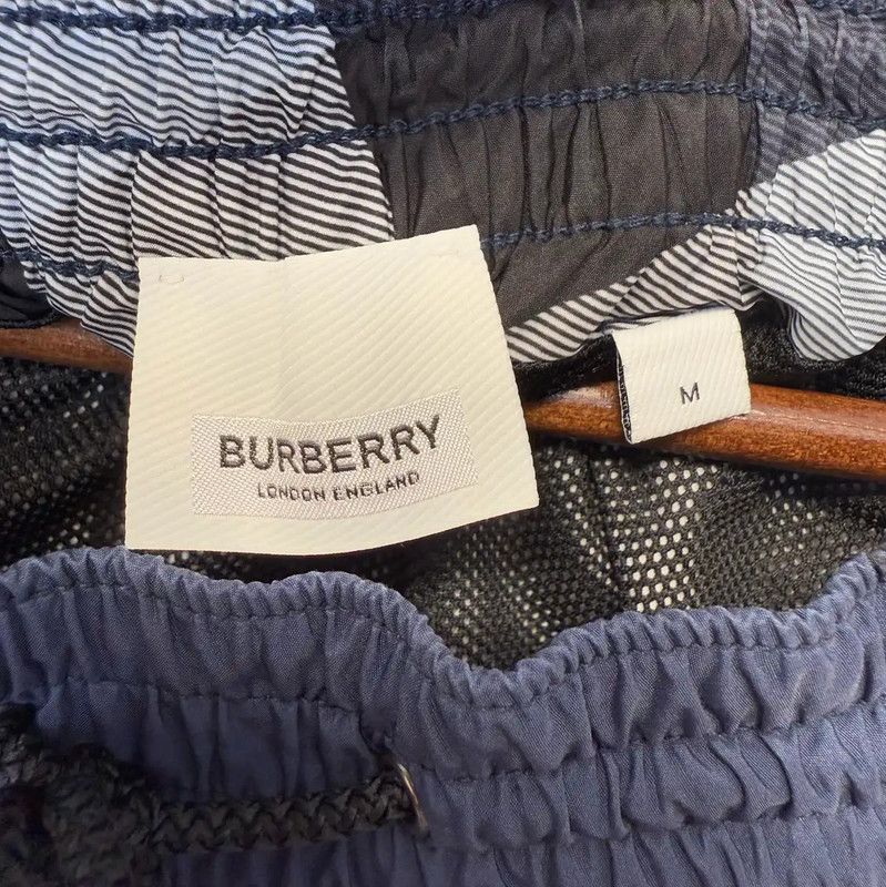 Burberry Burberry Men's Summer Blue Checkered Shorts Size US 32 / EU 48 - 6 Thumbnail
