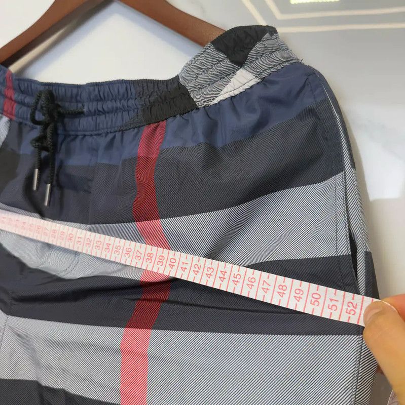Burberry Burberry Men's Summer Blue Checkered Shorts Size US 32 / EU 48 - 3 Thumbnail