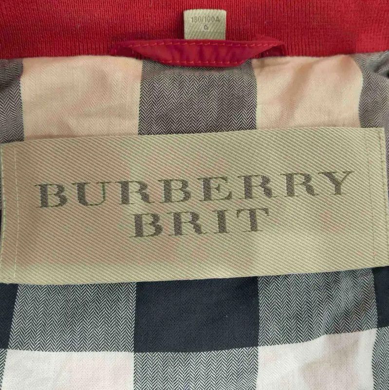 Burberry Burberry Red Long Sleeve Men's Jacket Size US L / EU 52-54 / 3 - 4 Thumbnail