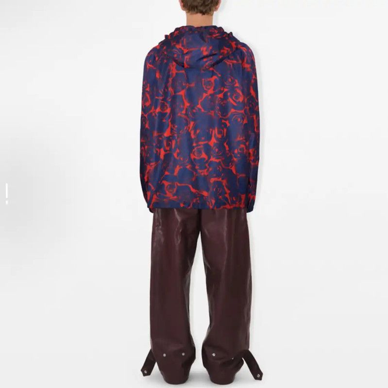 Burberry Burberry Burgundy Nylon Winter Hoodie Size US XS / EU 42 / 0 - 3 Thumbnail
