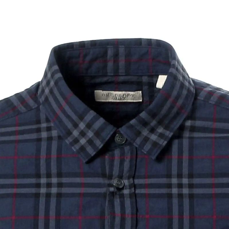 Burberry Burberry Multi-Color Cotton Long Sleeve Shirt Size US M / EU 48-50 / 2 - 3 Thumbnail
