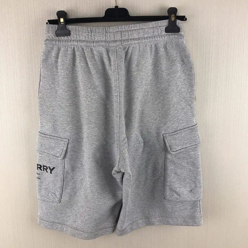 Burberry Burberry Gray Cotton Men's Shorts Size US 26 / EU 42 - 2 Thumbnail