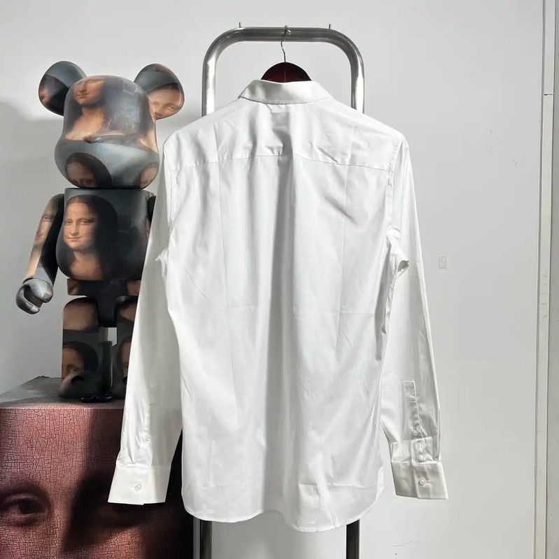 Burberry Burberry White Long Sleeve Men's Shirt Size US S / EU 44-46 / 1 - 2 Thumbnail