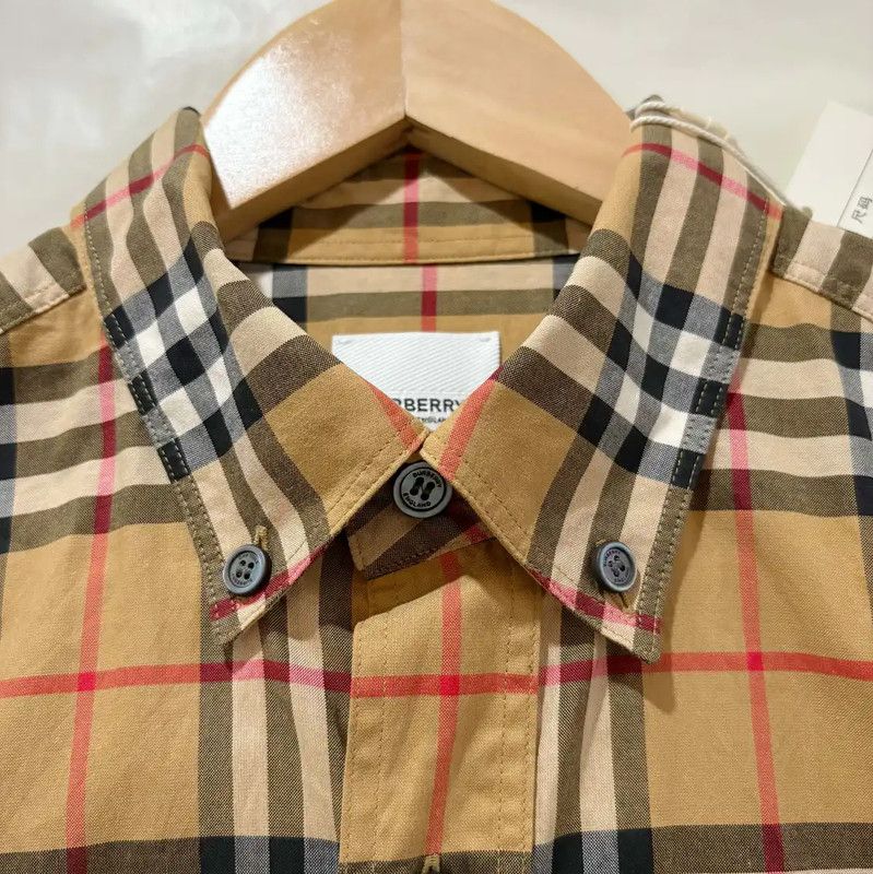 Burberry Burberry Men’s Long Sleeve Checkered Shirt Size US M / EU 48-50 / 2 - 3 Thumbnail