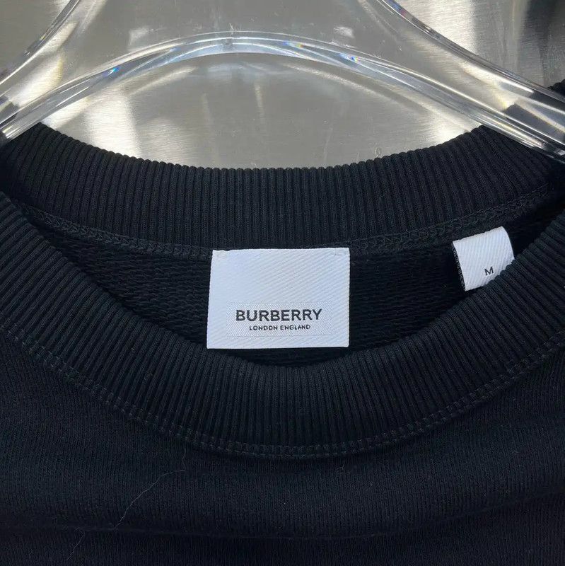 Burberry Burberry Black Men's Sweatshirt Size M Size US M / EU 48-50 / 2 - 3 Thumbnail