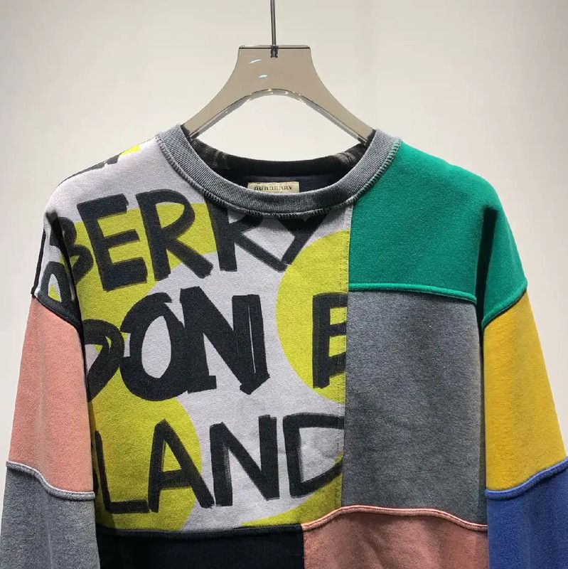Burberry Burberry Colorful Cotton Men's Sweatshirt Size US XS / EU 42 / 0 - 3 Thumbnail