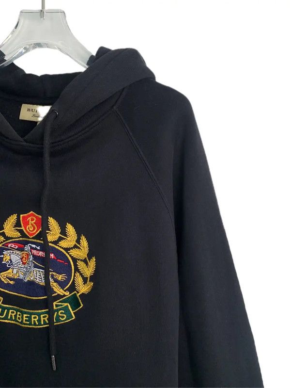 Burberry Burberry Black Cotton Men's Hoodie Size US M / EU 48-50 / 2 - 4 Thumbnail