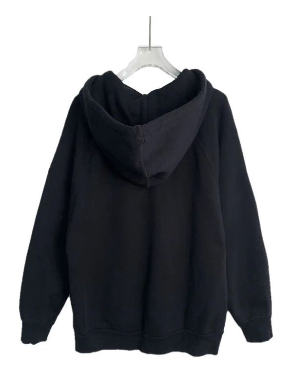 Burberry Burberry Black Cotton Men's Hoodie Size US M / EU 48-50 / 2 - 2 Thumbnail