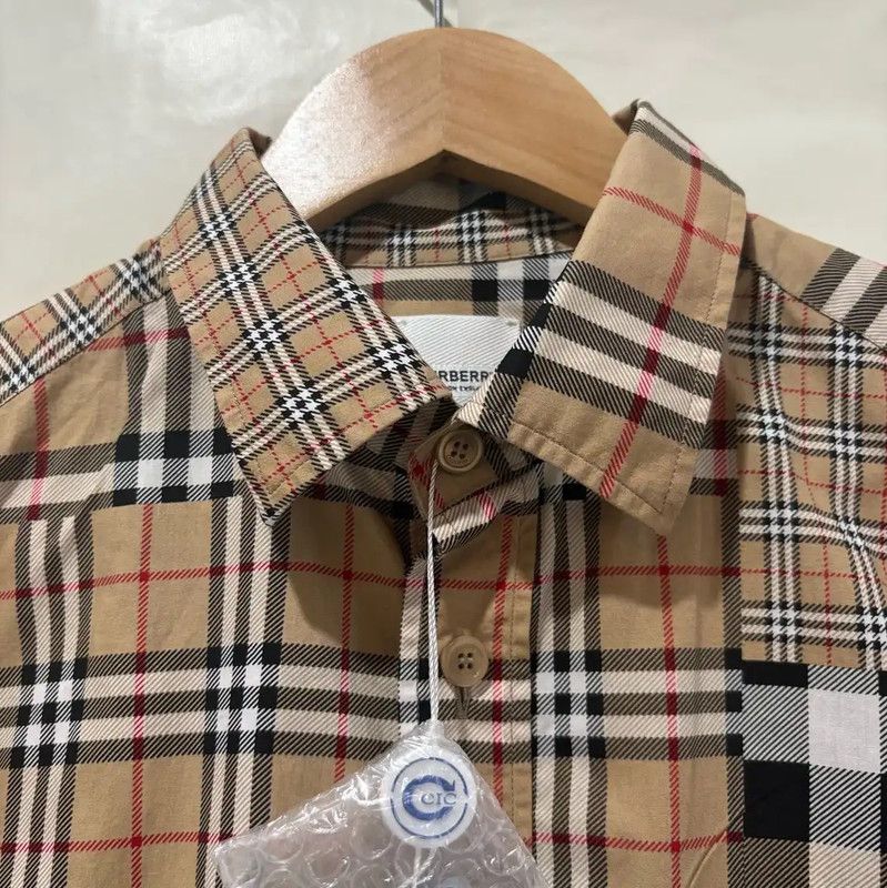 Burberry Burberry Patchwork Check Long Sleeve Shirt Size US S / EU 44-46 / 1 - 3 Thumbnail