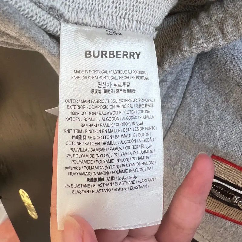 Burberry Burberry Men's Gray Cotton Casual Pants Size US 30 / EU 46 - 5 Thumbnail