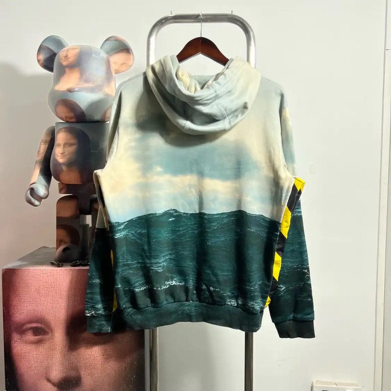 Burberry Burberry Men's Cotton Hoodie with Scenic Print Size US M / EU 48-50 / 2 - 2 Thumbnail