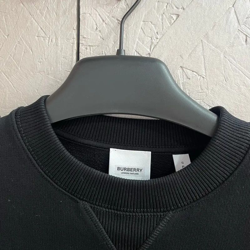 Burberry Burberry Black Cotton Men's Sweatshirt Size US S / EU 44-46 / 1 - 4 Thumbnail