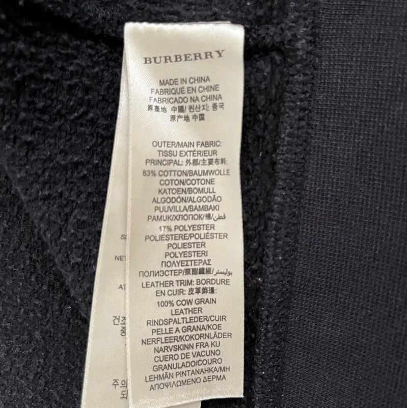 Burberry Burberry Black Cotton Men's Jacket Size US M / EU 48-50 / 2 - 4 Thumbnail