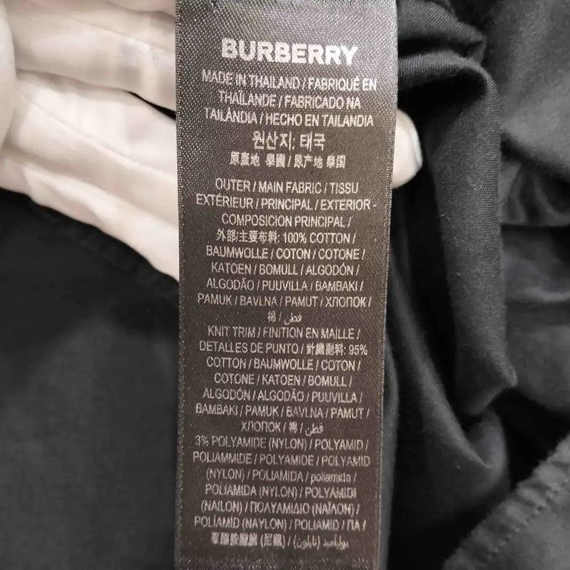 Burberry Burberry Black Summer Short Sleeve Shirt Size US M / EU 48-50 / 2 - 5 Thumbnail