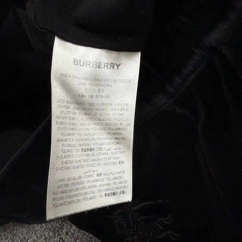 Burberry Burberry Black Silk Blend Casual Pants Size US 36 / EU 52 - 4 Thumbnail