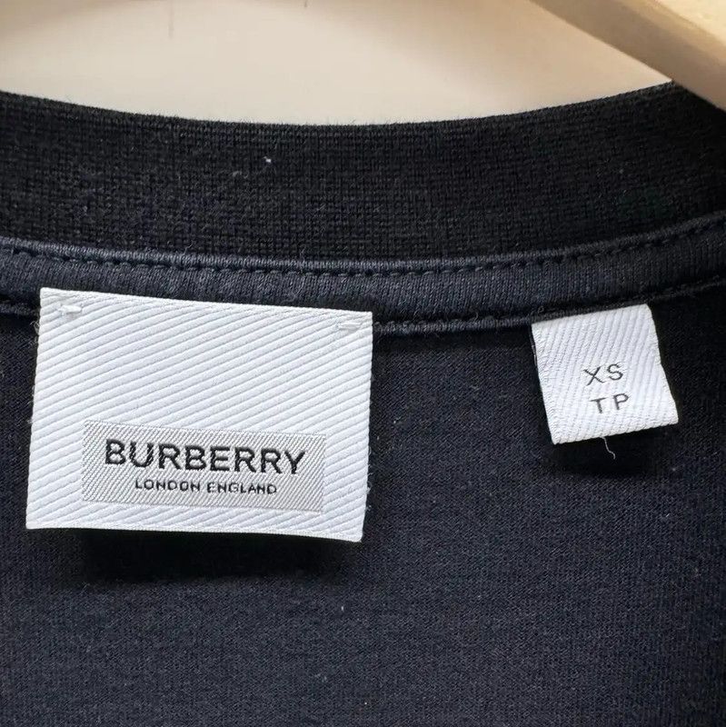Burberry Burberry Black Men's T-Shirt with Logo Size US XS / EU 42 / 0 - 3 Thumbnail