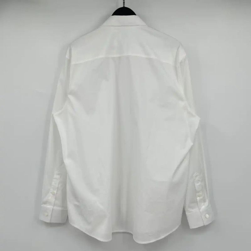 Burberry Burberry White Cotton Long Sleeve Shirt Size US XXL / EU 58 / 5 - 2 Thumbnail
