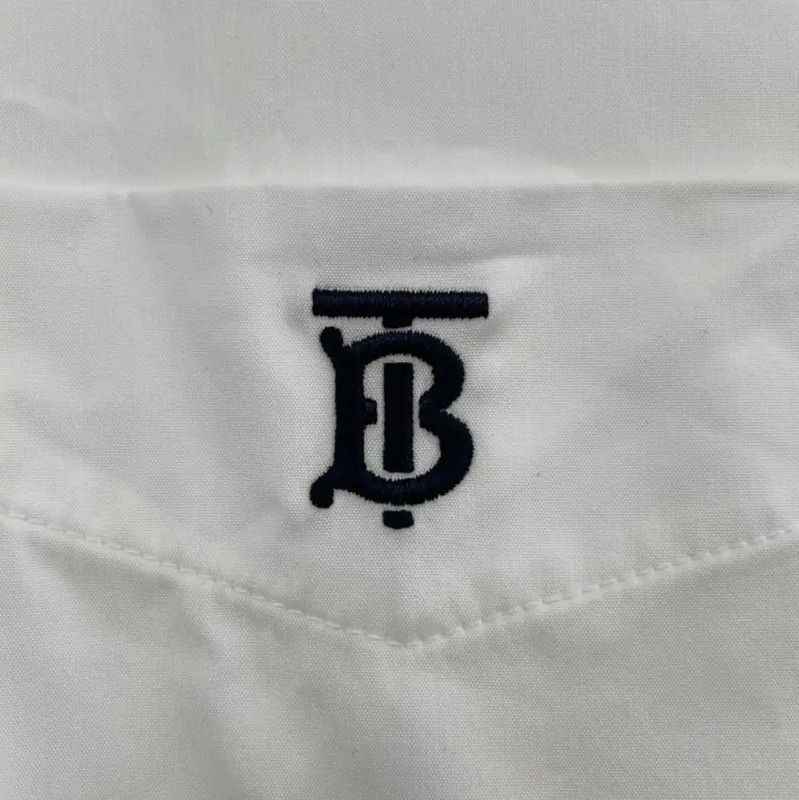 Burberry Burberry White Cotton Long Sleeve Shirt Size US XXL / EU 58 / 5 - 5 Thumbnail