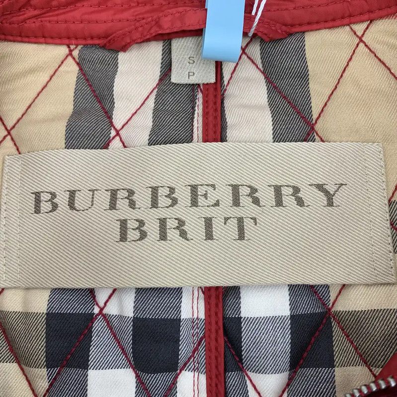 Burberry Burberry Red Quilted Nylon Jacket for Men Size US S / EU 44-46 / 1 - 5 Thumbnail