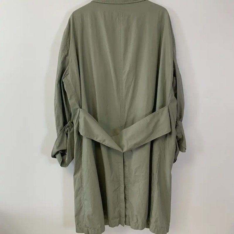 Burberry Burberry Men's Green Trench Coat Size US L / EU 52-54 / 3 - 2 Thumbnail