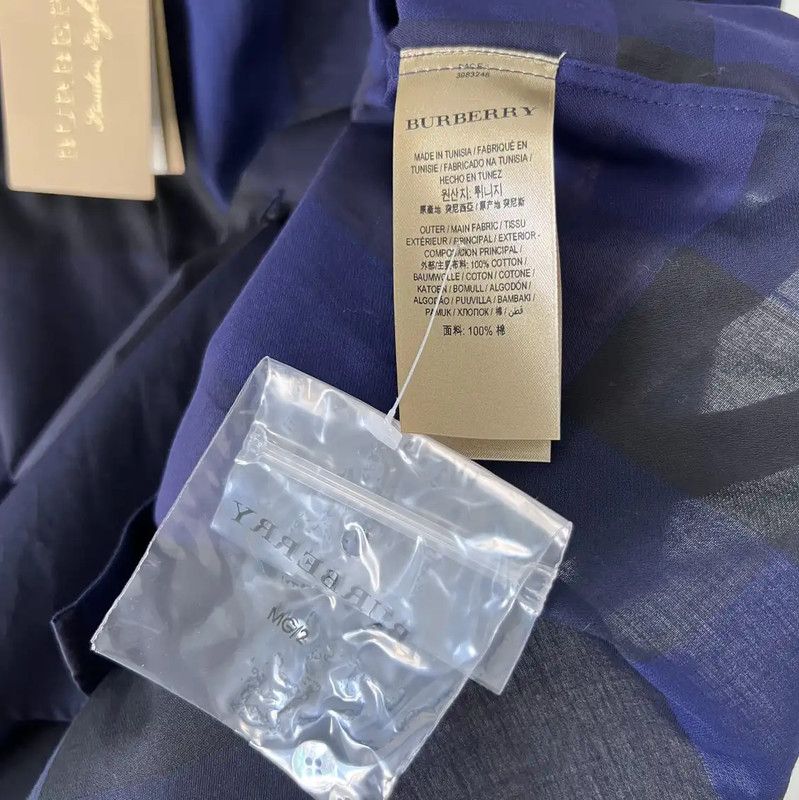 Burberry Burberry Men's Cotton Long Sleeve Shirt Size US M / EU 48-50 / 2 - 4 Thumbnail