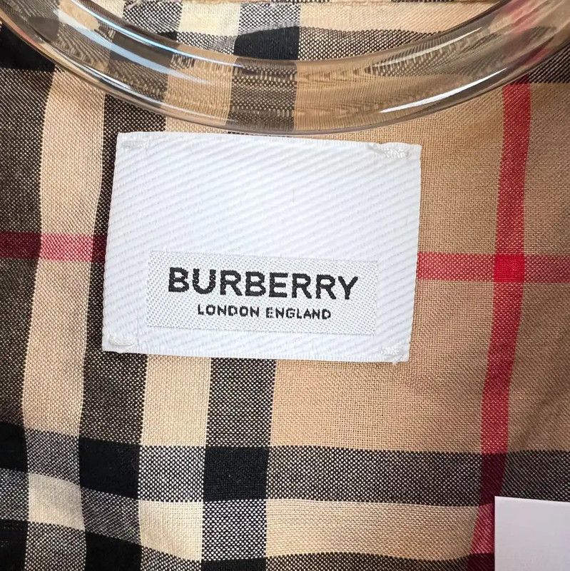 Burberry Burberry Beige Cotton Men's Shirt Size US M / EU 48-50 / 2 - 3 Thumbnail