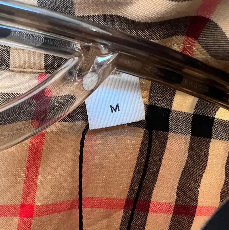 Burberry Burberry Beige Cotton Men's Shirt Size US M / EU 48-50 / 2 - 4 Thumbnail