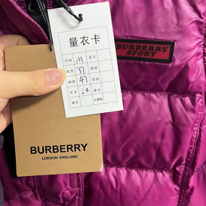 Burberry Burberry Pink Cotton Men's Outerwear Jacket Size US M / EU 48-50 / 2 - 3 Thumbnail