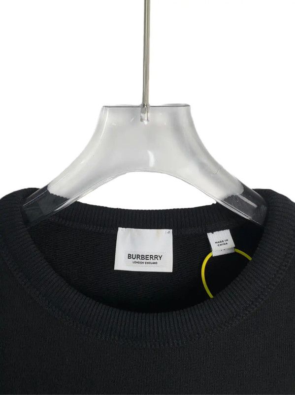 Burberry Burberry Black Cotton Men's Sweatshirt Size US XS / EU 42 / 0 - 3 Thumbnail