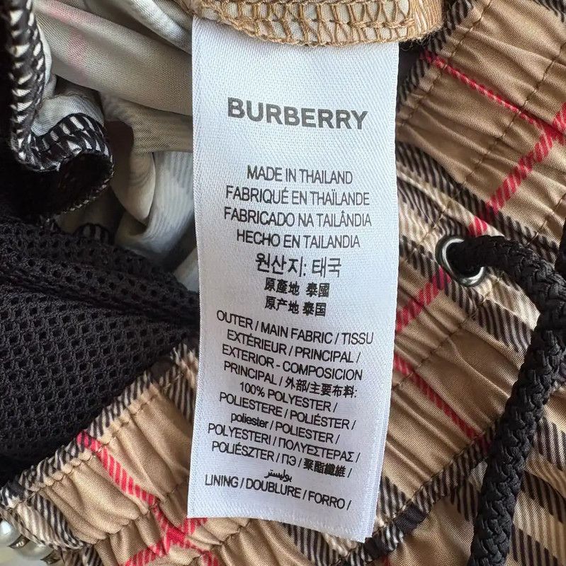 Burberry Burberry Summer Khaki Check Men's Shorts Size US 27 - 5 Thumbnail