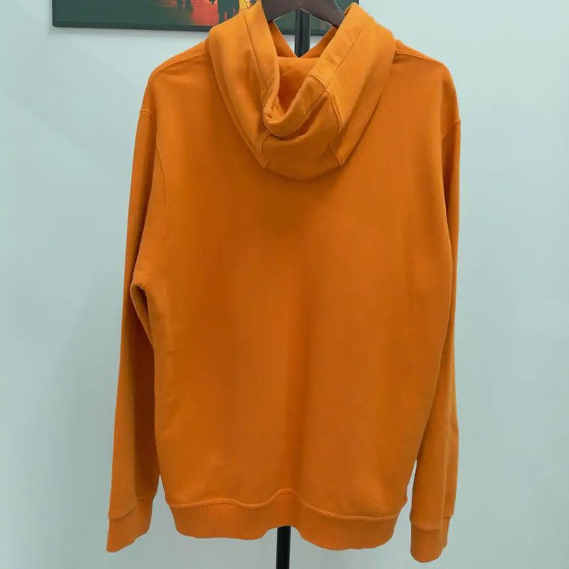 Burberry Burberry Orange Cotton Long Sleeve Hoodie Size US L / EU 52-54 / 3 - 2 Thumbnail