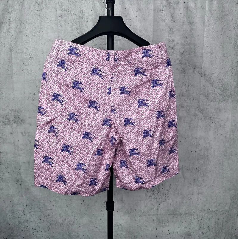 Burberry Burberry Pink Cotton Men's Shorts Size US 34 / EU 50 - 2 Thumbnail