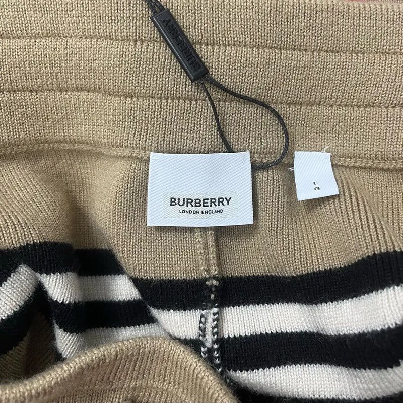Burberry Burberry Khaki Striped Men's Shorts Size US 34 / EU 50 - 3 Thumbnail