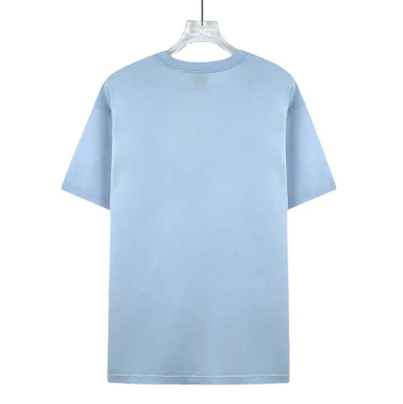 Burberry Burberry Men's Light Blue Cotton T-Shirt Size US XS / EU 42 / 0 - 2 Thumbnail