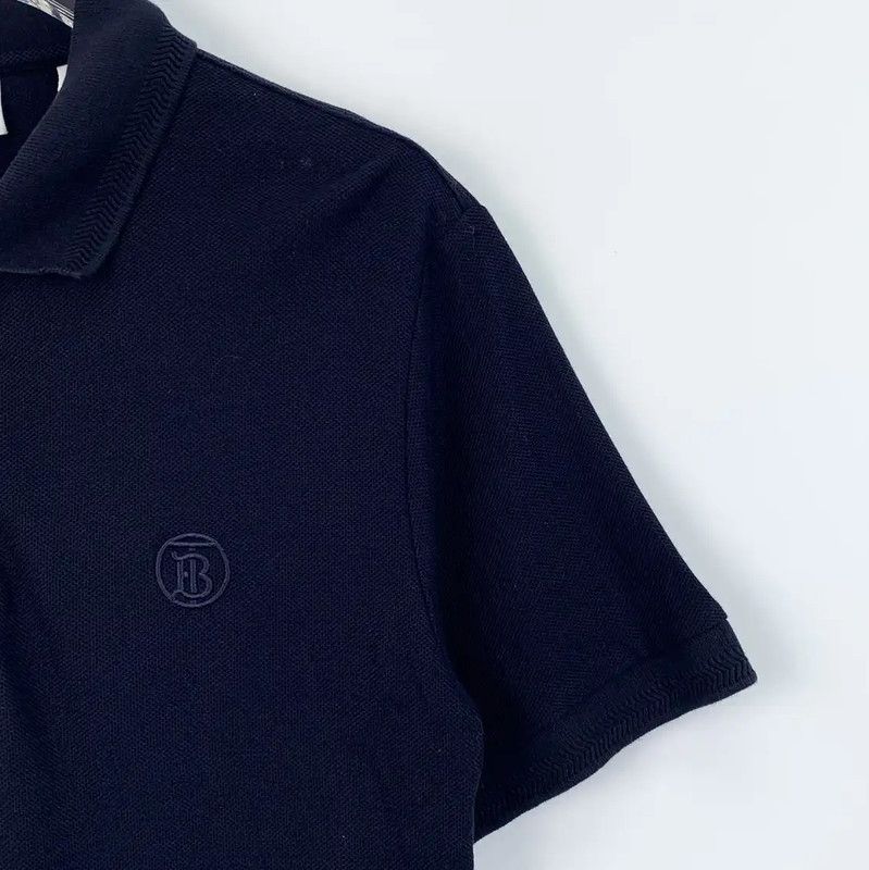 Burberry Burberry Navy Cotton Men's Polo Shirt Size US S / EU 44-46 / 1 - 3 Thumbnail