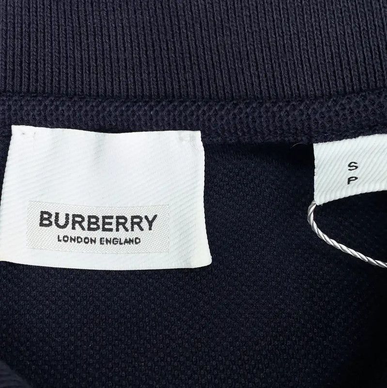 Burberry Burberry Navy Cotton Men's Polo Shirt Size US S / EU 44-46 / 1 - 5 Thumbnail
