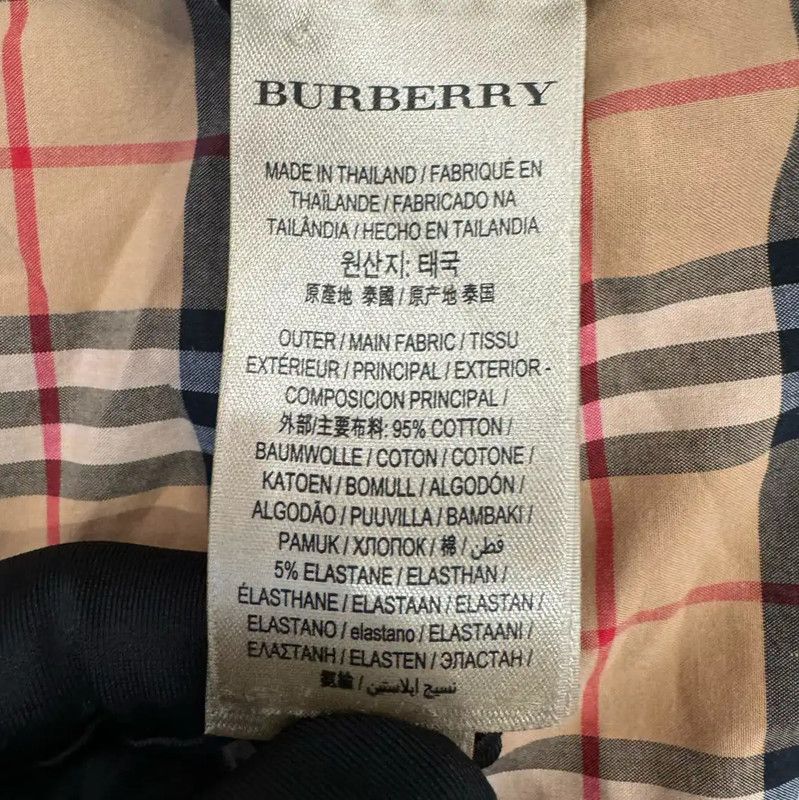 Burberry Burberry Brown Cotton Short Sleeve Shirt Size US M / EU 48-50 / 2 - 7 Thumbnail