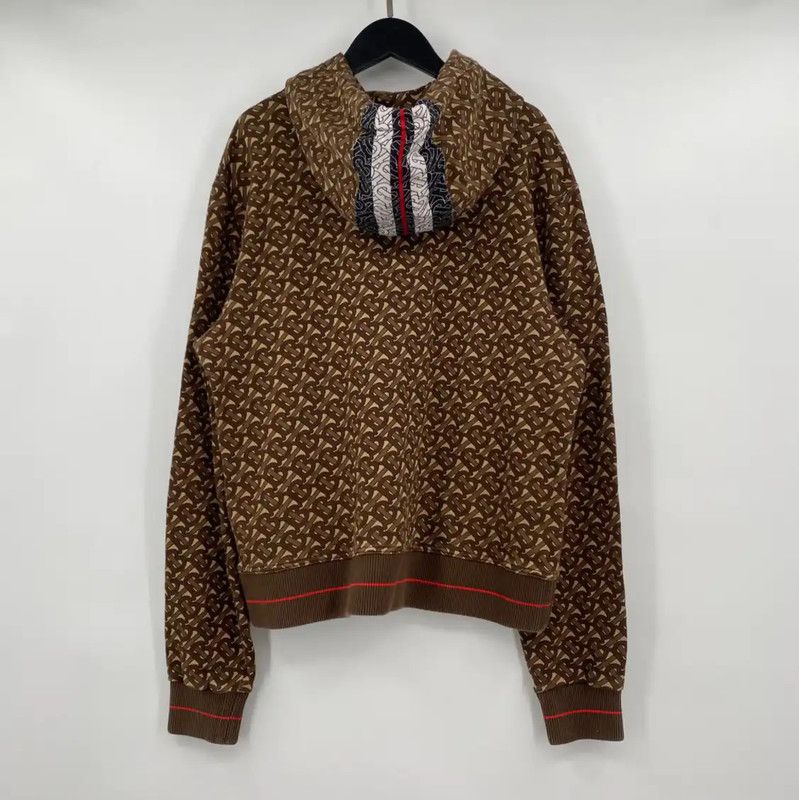 Burberry Burberry Winter Color-blocked Cotton Hoodie Size US S / EU 44-46 / 1 - 2 Thumbnail