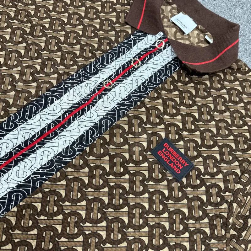 Burberry Burberry Multicolor Cotton Men's Polo Shirt Size US XL / EU 56 / 4 - 3 Thumbnail