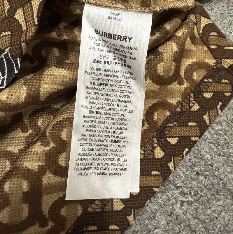 Burberry Burberry Multicolor Cotton Men's Polo Shirt Size US XL / EU 56 / 4 - 4 Thumbnail